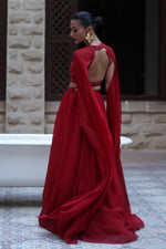 Load image into Gallery viewer, Deep Red Lehenga &amp; Choli
