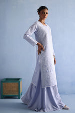 Load image into Gallery viewer, Lavender Chikankari Kurta
