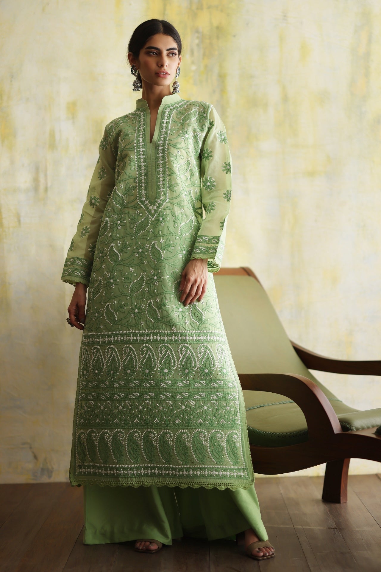 Leaf Green Palazzo