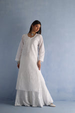 Load image into Gallery viewer, White Chikankari Kurta
