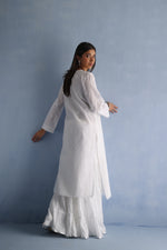 Load image into Gallery viewer, White Chikankari Kurta
