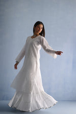 Load image into Gallery viewer, White Chikankari Kurta
