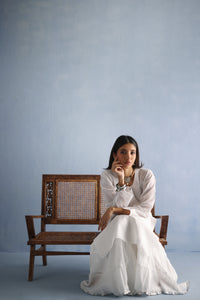 White Chikankari Kurta