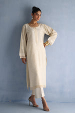 Load image into Gallery viewer, Natural Boski Silk Kurta
