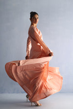 Load image into Gallery viewer, Salmon Tusser Silk Kurta

