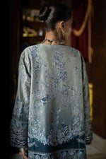 Load image into Gallery viewer, Navy Blue And Silver Jacket
