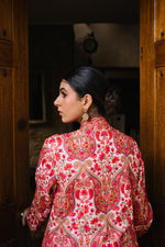 Load image into Gallery viewer, Pink Kashidakari Jacket

