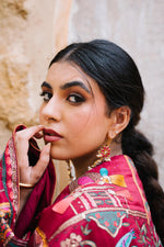 Load image into Gallery viewer, Mughlai Kashida Kari Dupatta
