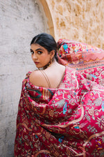Load image into Gallery viewer, Mughlai Kashida Kari Dupatta
