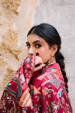 Load image into Gallery viewer, Mughlai Kashida Kari Dupatta
