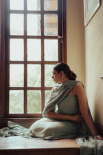 Load image into Gallery viewer, Mint Green Chikankari and Zardozi Dupatta
