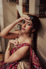 Load image into Gallery viewer, Mughlai Kashida Kari Dupatta
