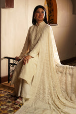Load image into Gallery viewer, White Chikankari Kurta and Dupatta 
