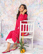 Load image into Gallery viewer, Pure Red Chikankari Kurta
