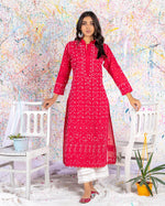 Load image into Gallery viewer, Pure Red Chikankari Kurta
