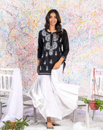 Load image into Gallery viewer, Classic White Cotton Sharara
