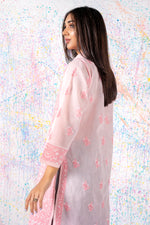 Load image into Gallery viewer, Pale Pink Chikankari Kurta
