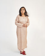 Load image into Gallery viewer, Tea Pink Tusser Silk Kurta

