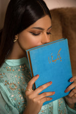 Load image into Gallery viewer, Sea Green Gota Pati Chikankari Kurta
