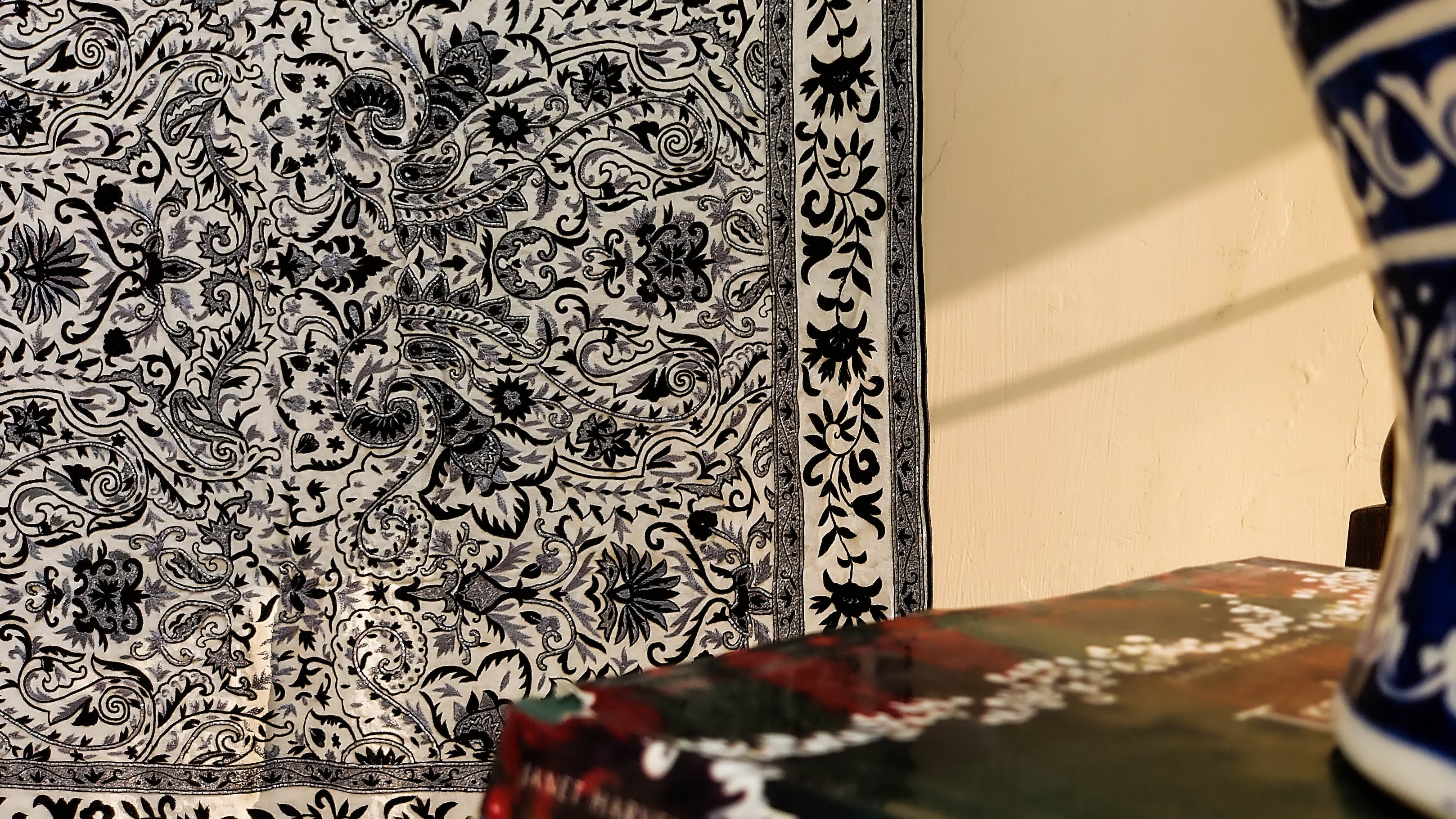 Retro Grayscale Dupatta