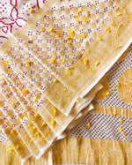Load image into Gallery viewer, Simply Ivory Chundri Saree
