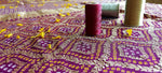 Load image into Gallery viewer, Imperial Purple Kutchi Chundri Saree
