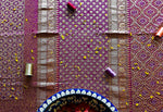 Load image into Gallery viewer, Imperial Purple Kutchi Chundri Saree
