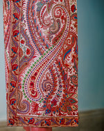 Load image into Gallery viewer,  Jacket Embroidery Pakistan Fashion Aafrinish Pink Floral Paisley
