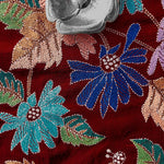 Load image into Gallery viewer, Burnt Maroon Kantha Dupatta
