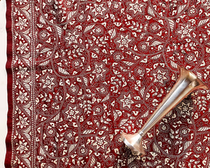 Rustic Red Kantha Dupatta