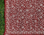 Load image into Gallery viewer, Rustic Red Kantha Dupatta
